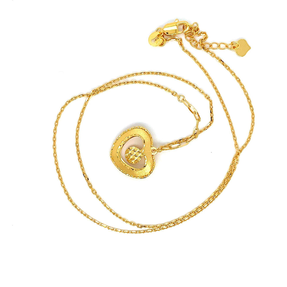 22K YG Fancy Necklace-1pc