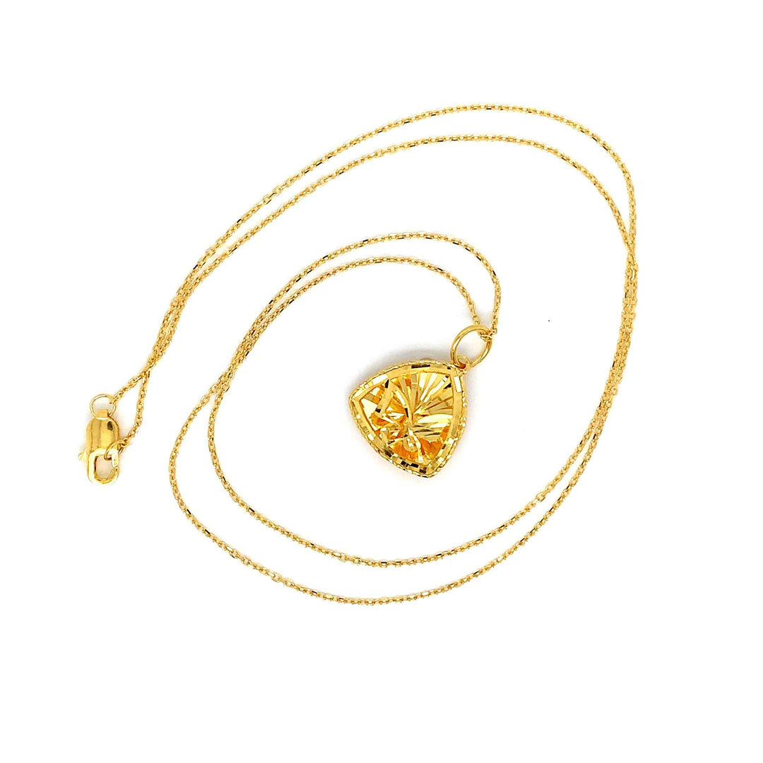 22K YG Fancy Necklace-1pc