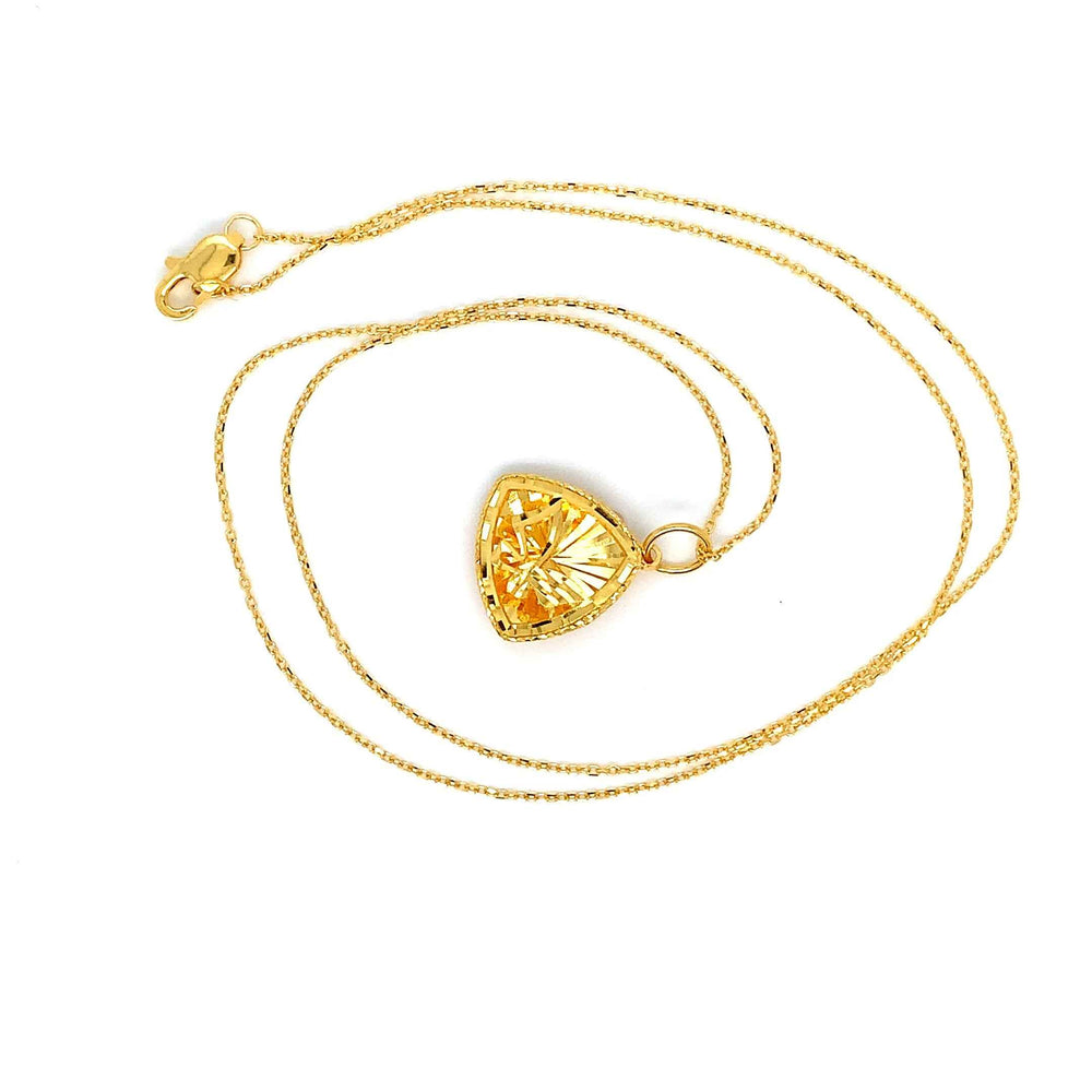 22K YG Fancy Necklace-1pc
