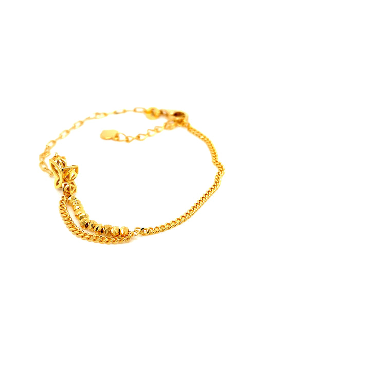 22K YG Fancy Bracelet-1pc