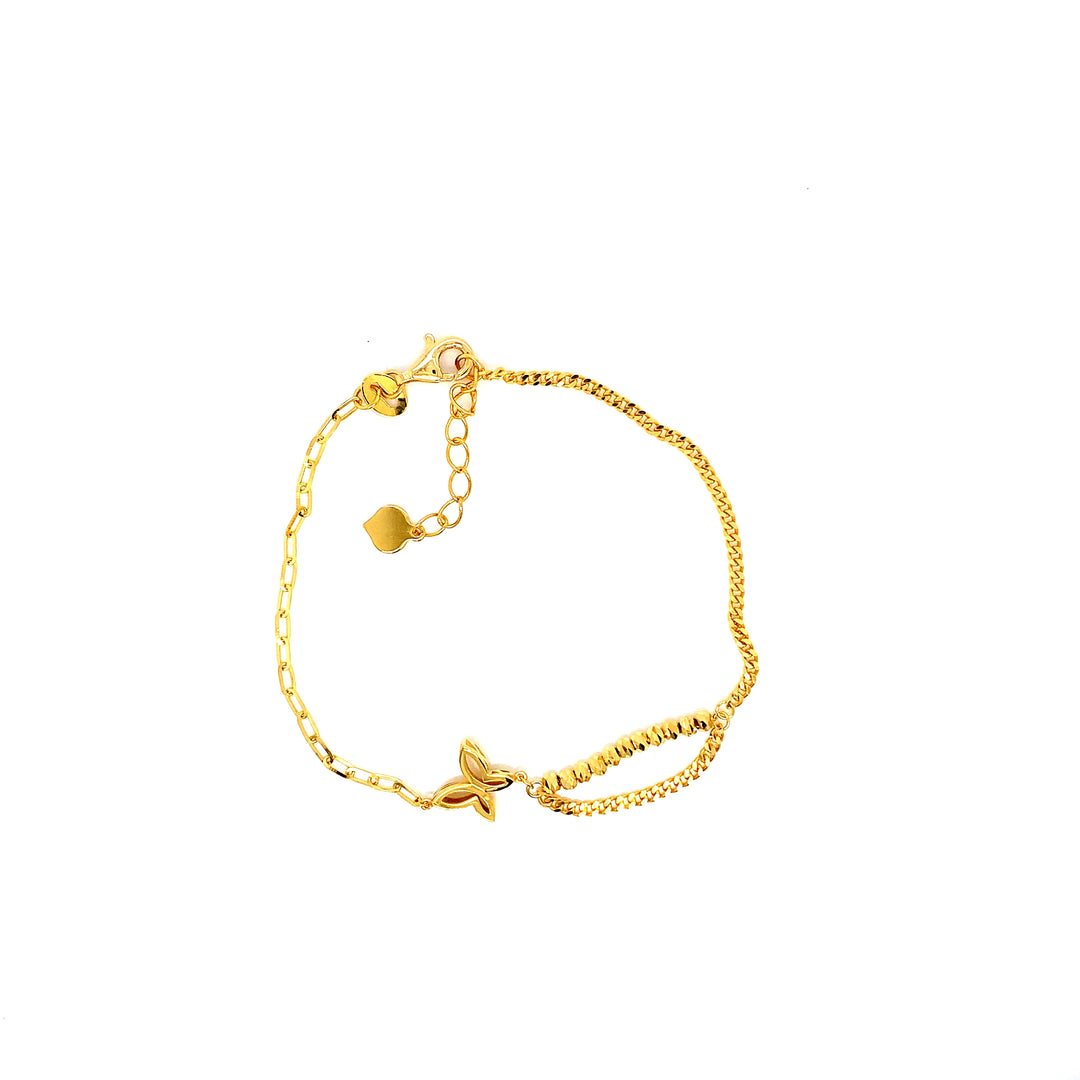 22K YG Fancy Bracelet-1pc