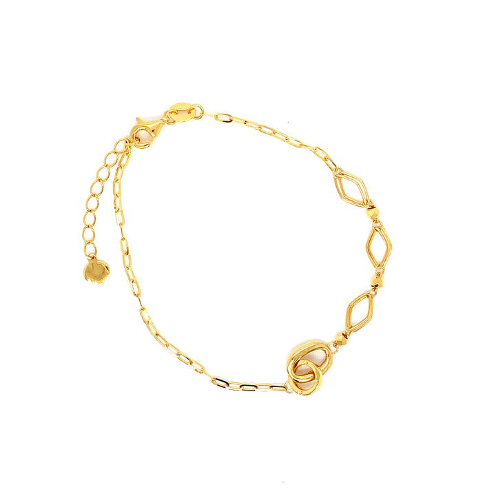 22K YG Fancy Bracelet-1pc