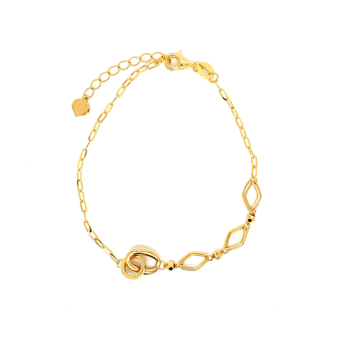 22K YG Fancy Bracelet-1pc
