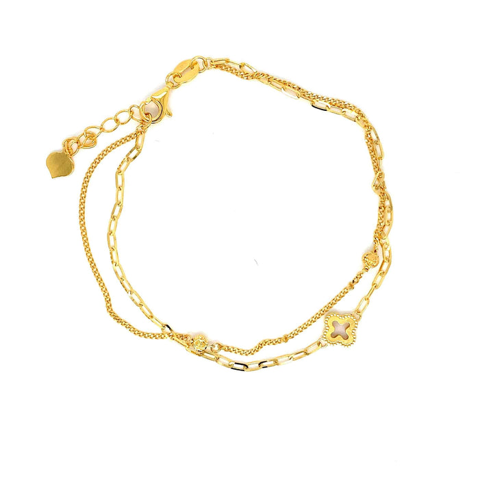 22K YG Fancy Bracelet-1pc