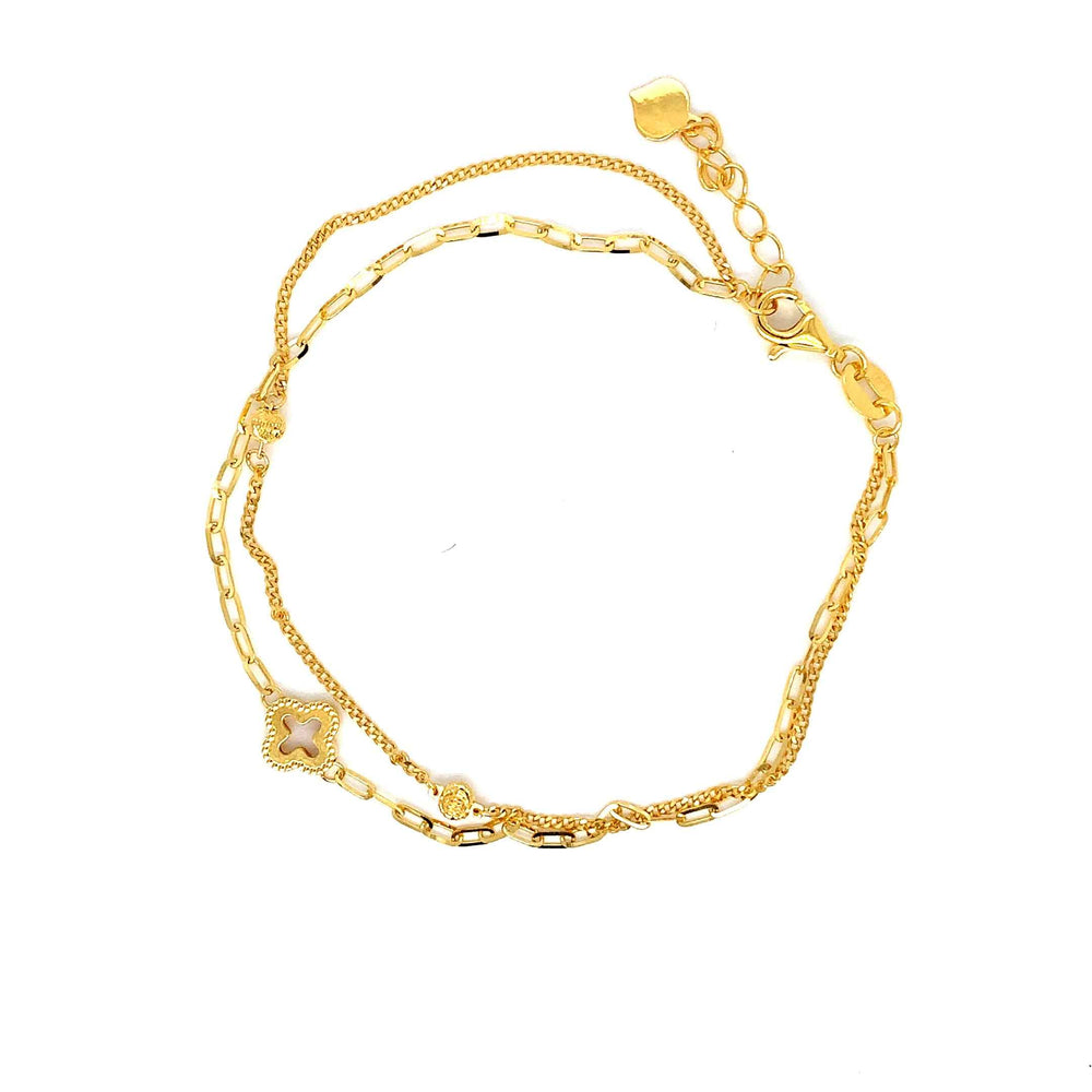 22K YG Fancy Bracelet-1pc