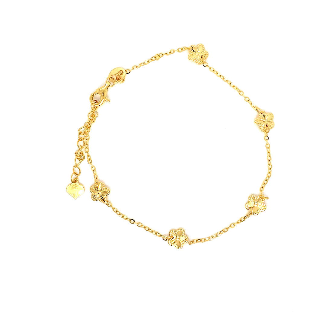 22K YG Fancy Bracelet-1pc