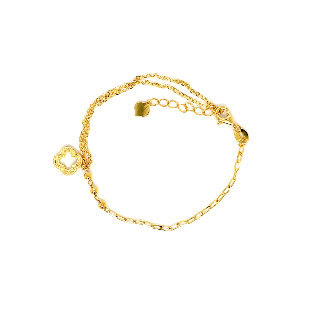 22K YG Fancy Bracelet-1pc