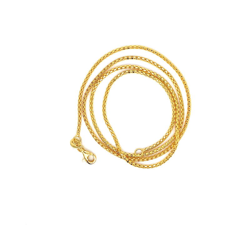 22K YG Fancy Chain-1pc