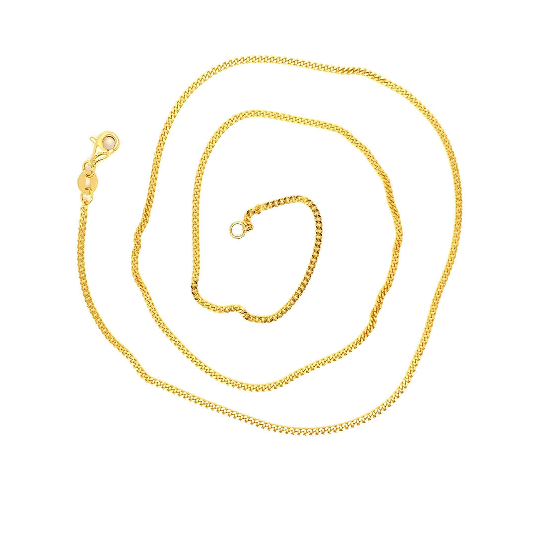 22K YG Fancy Chain-1pc