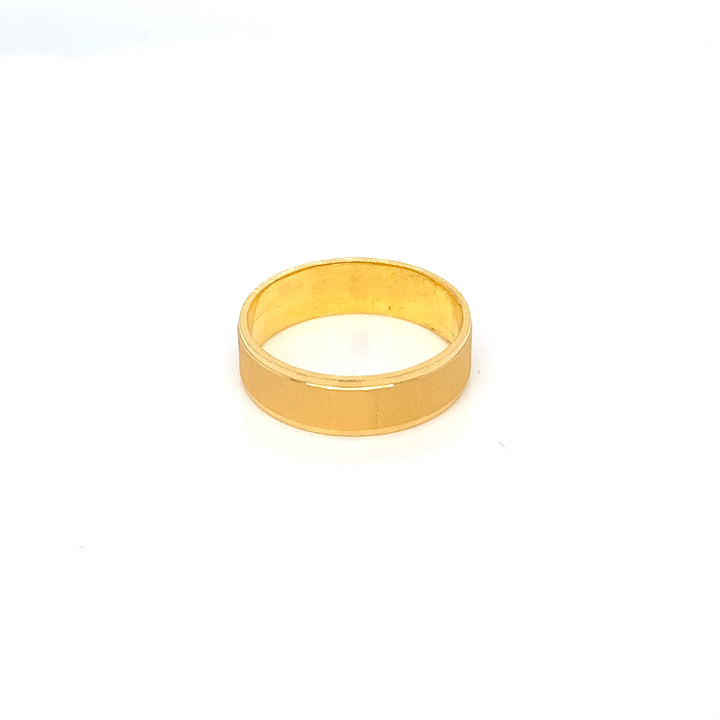 22K YG Fancy Band Ring-1pc