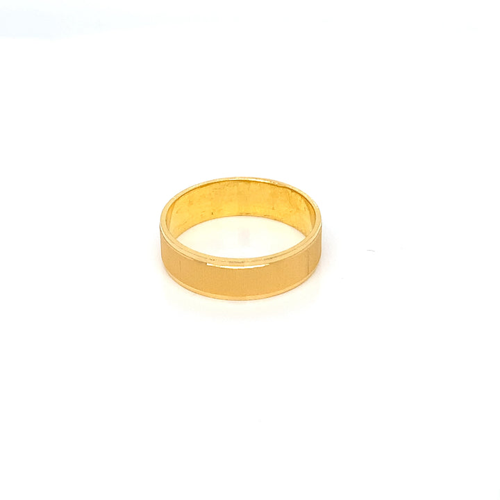 22K YG Fancy Band Ring-1pc