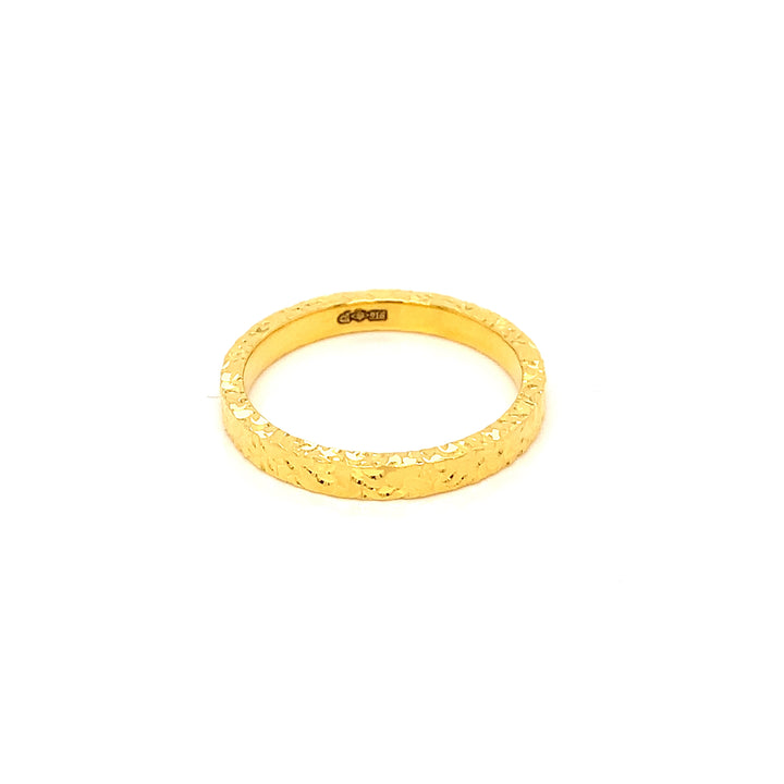 22K YG Fancy Band Ring-1pc