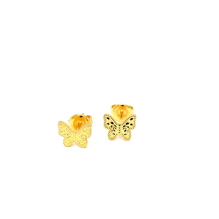 22K YG Fancy Earring-1pair