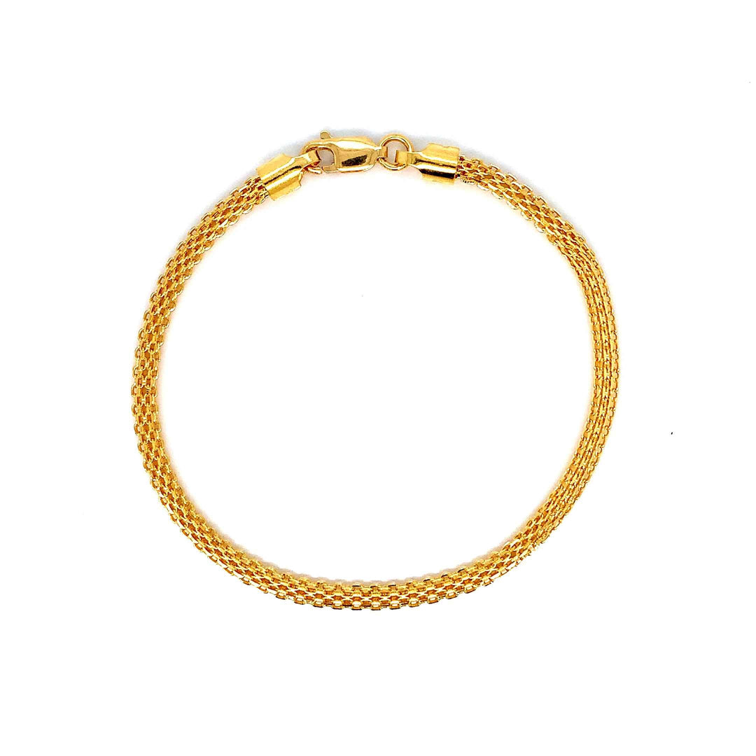 22K YG Fancy Bracelet-1pc