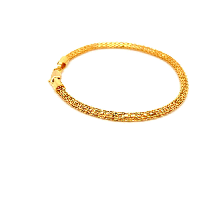 22K YG Fancy Bracelet-1pc