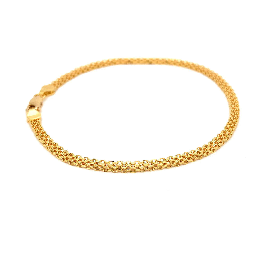 22K YG Fancy Bracelet-1pc
