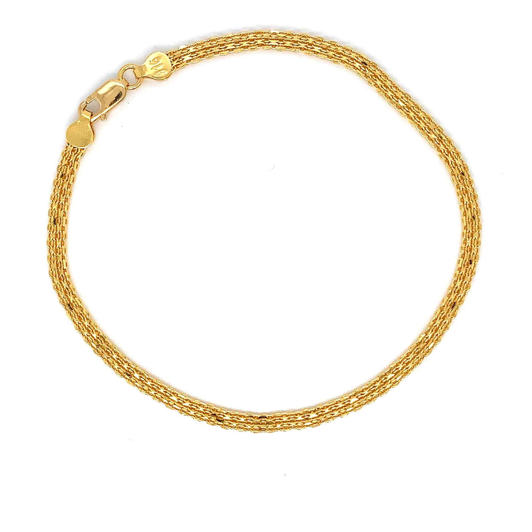22K YG Fancy Bracelet-1pc