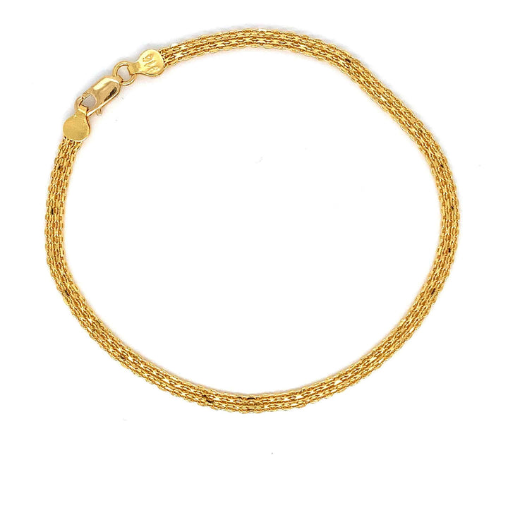 22K YG Fancy Bracelet-1pc