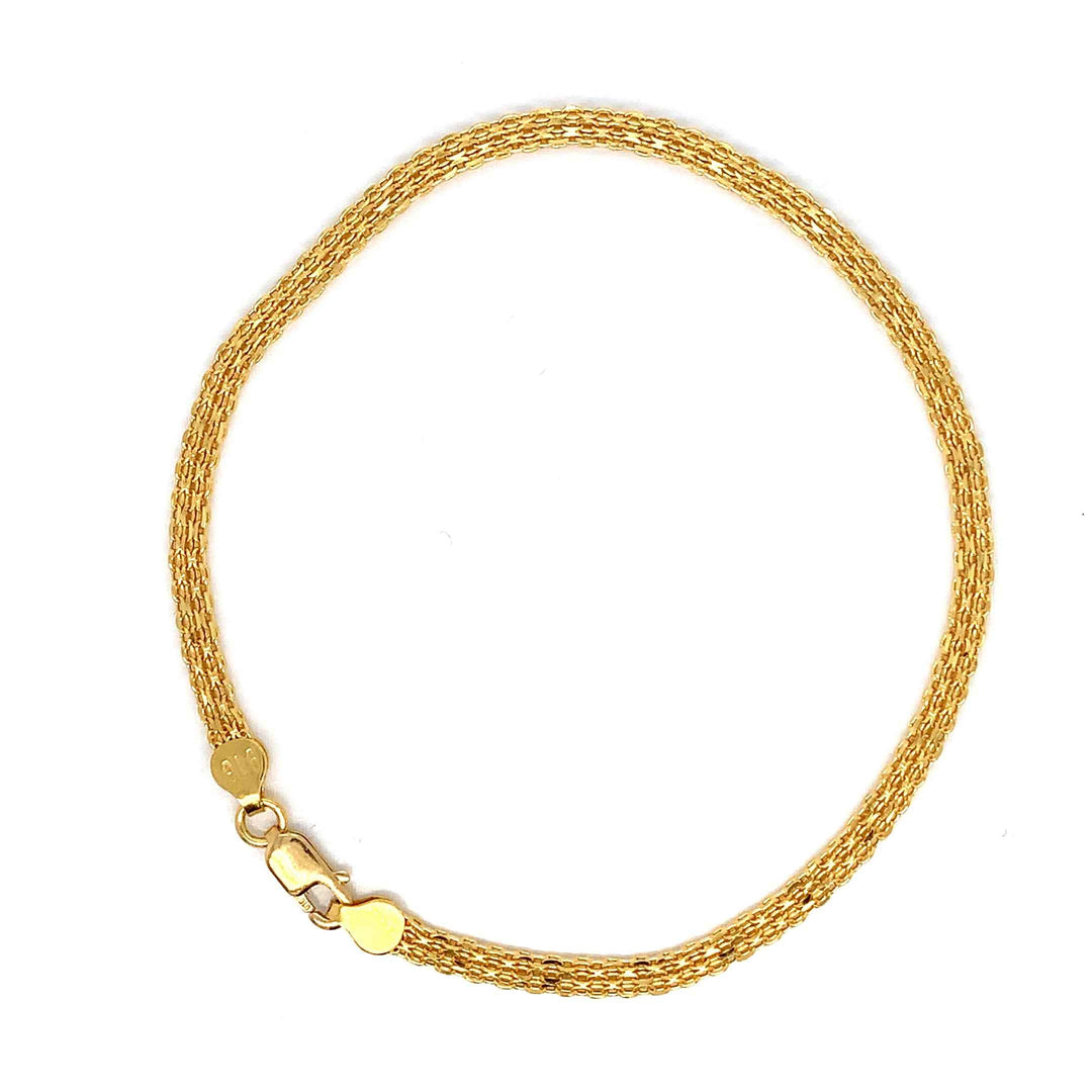 22K YG Fancy Bracelet-1pc