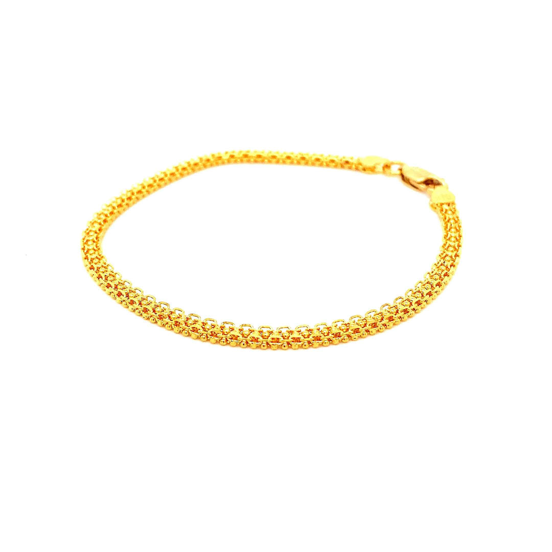 22K YG Fancy Bracelet-1pc