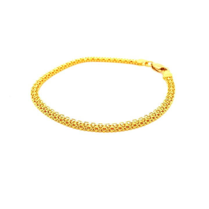 22K YG Fancy Bracelet-1pc