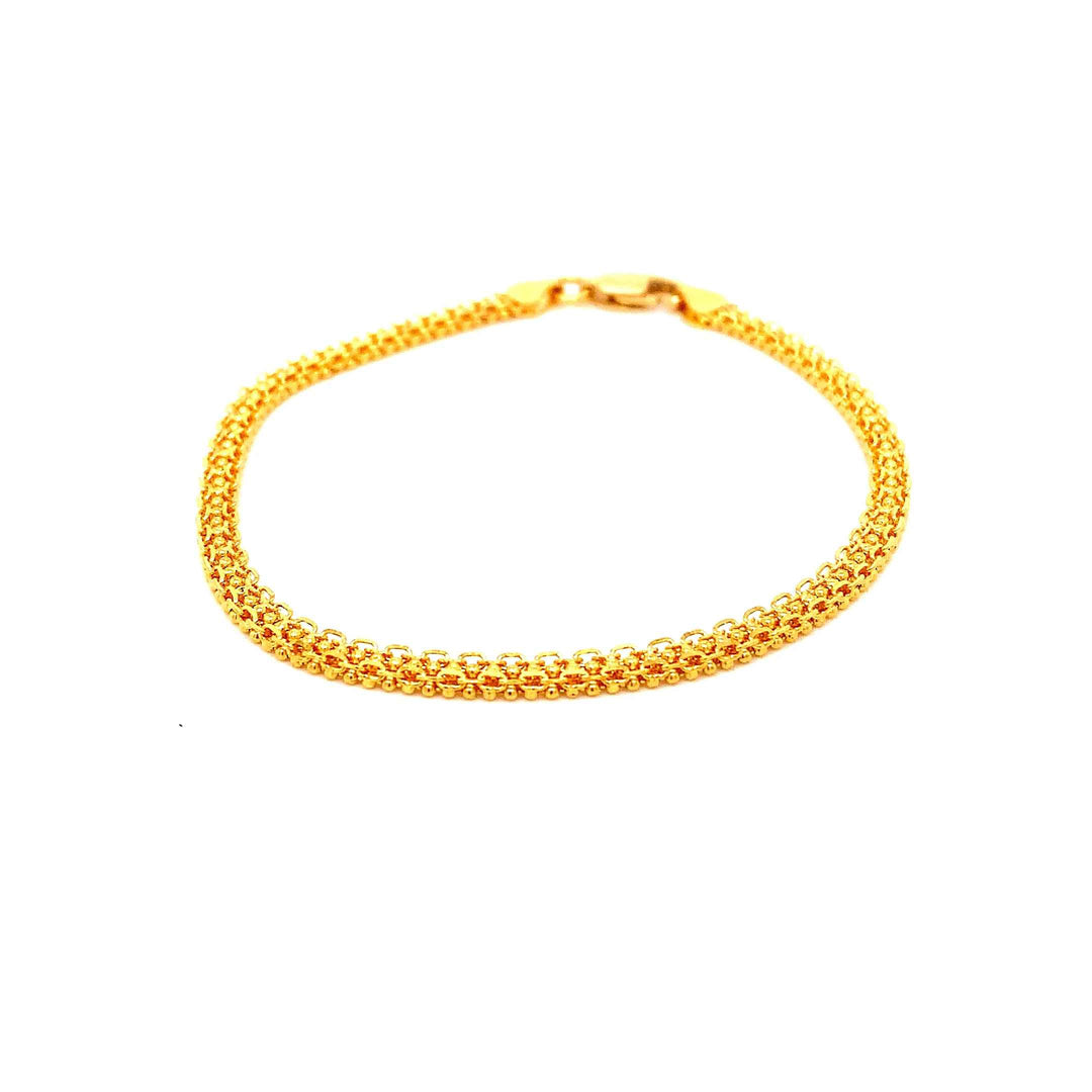 22K YG Fancy Bracelet-1pc