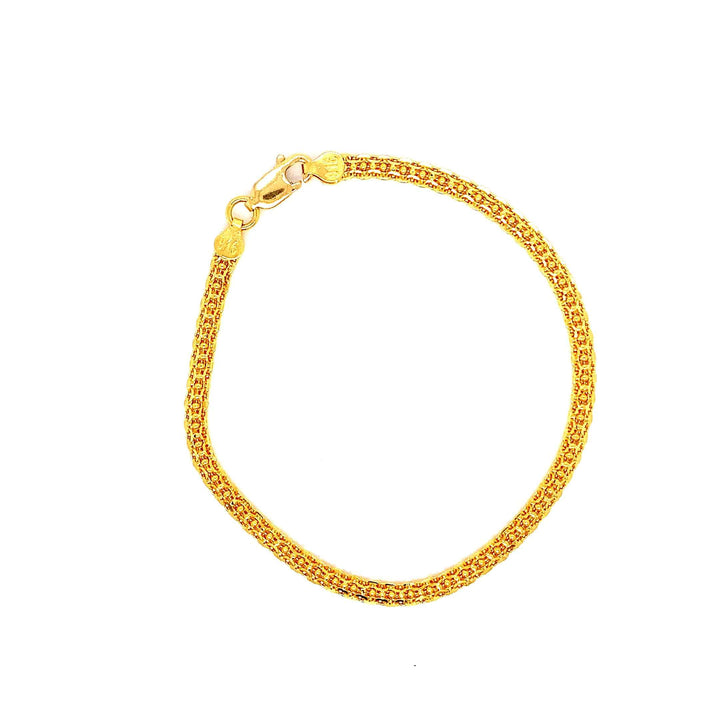 22K YG Fancy Bracelet-1pc