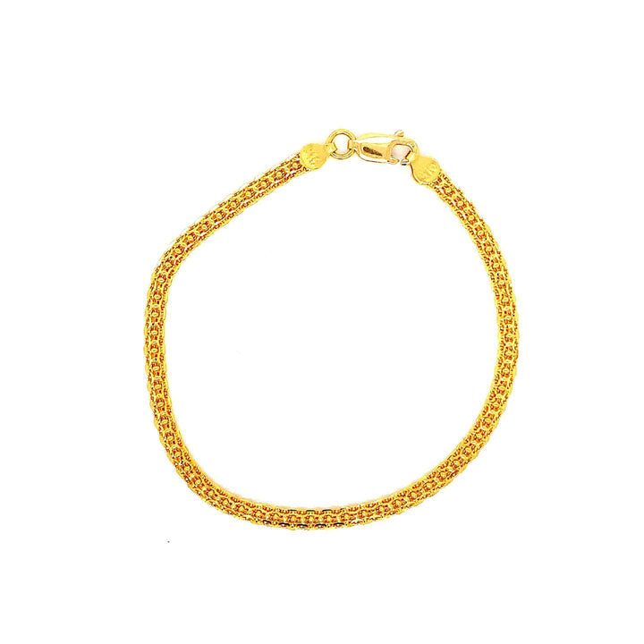 22K YG Fancy Bracelet-1pc