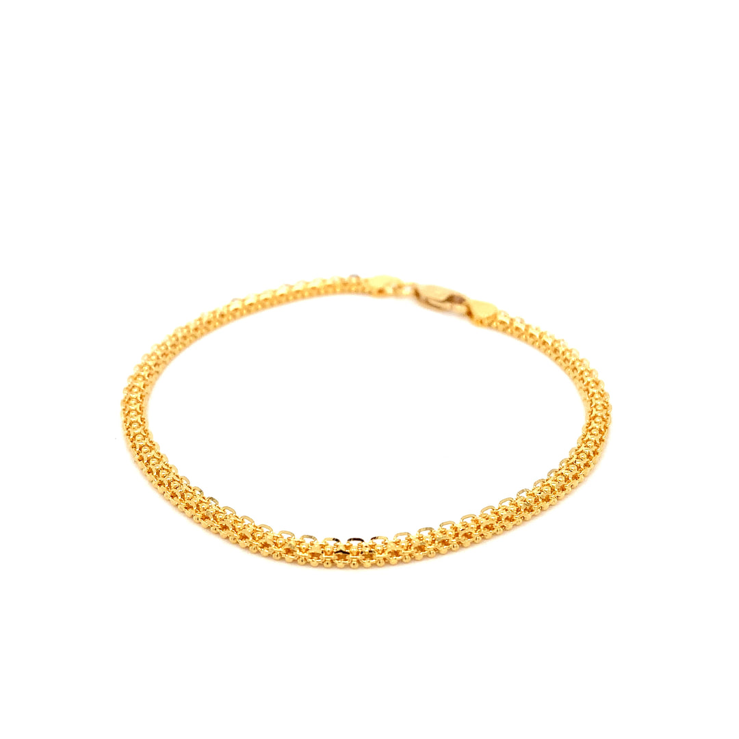 22K YG Fancy Bracelet-1pc