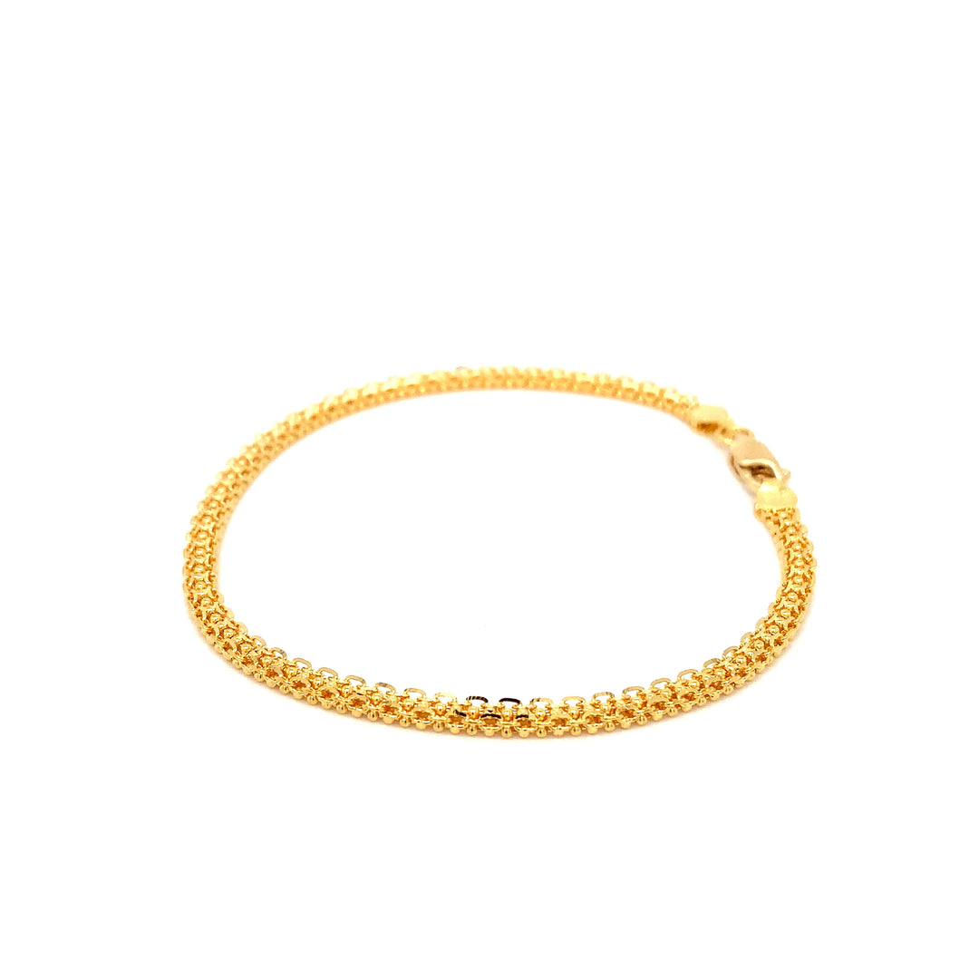 22K YG Fancy Bracelet-1pc