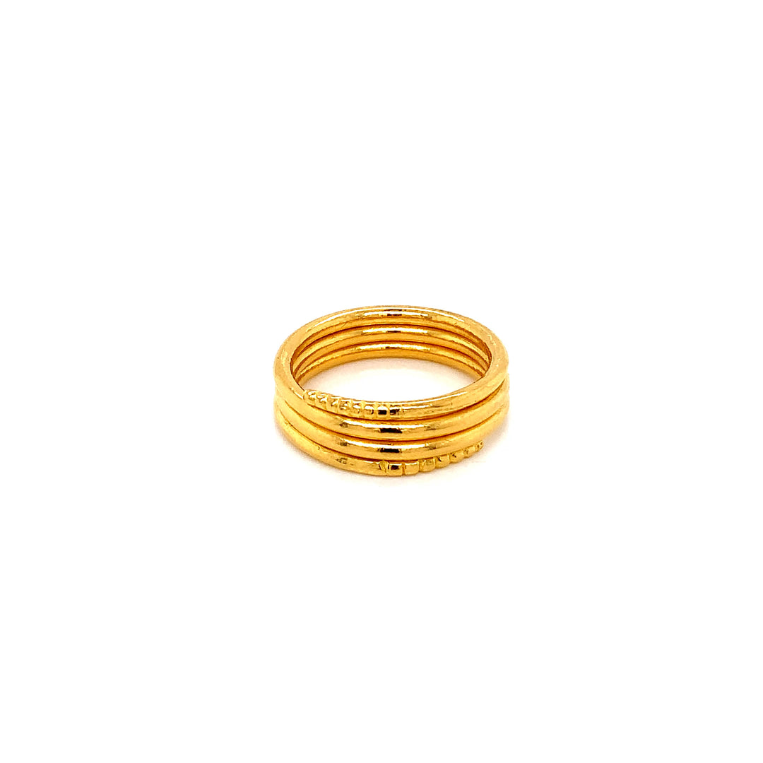 24K YG Beruwa Ring-1pc