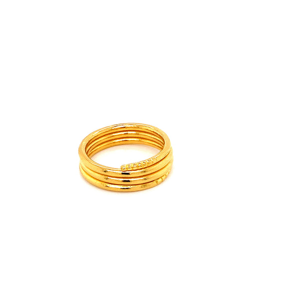 24K YG Beruwa Ring-1pc