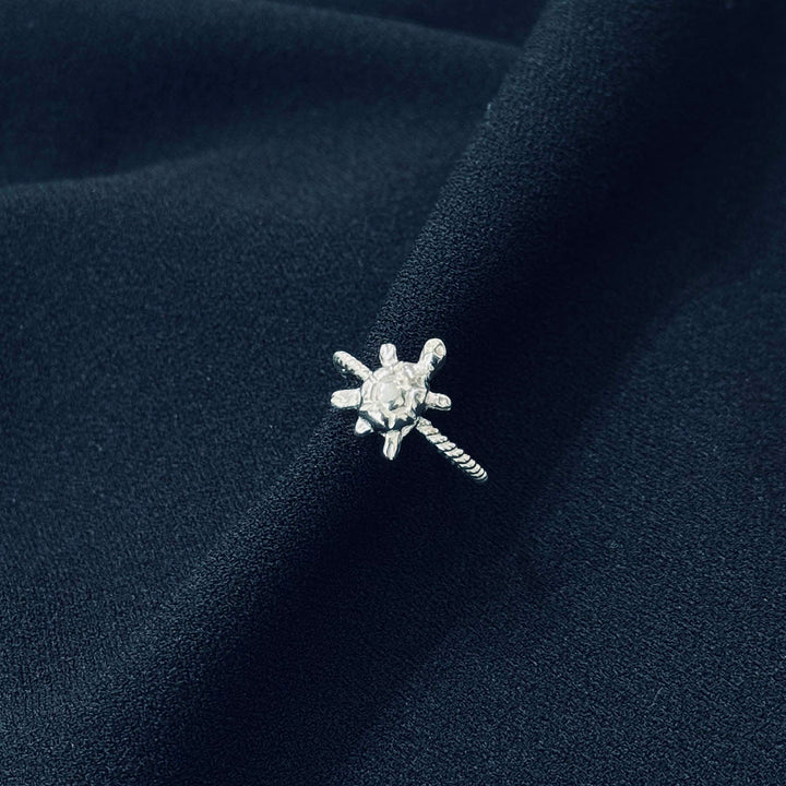 Sterling Turtle Ring-1pc