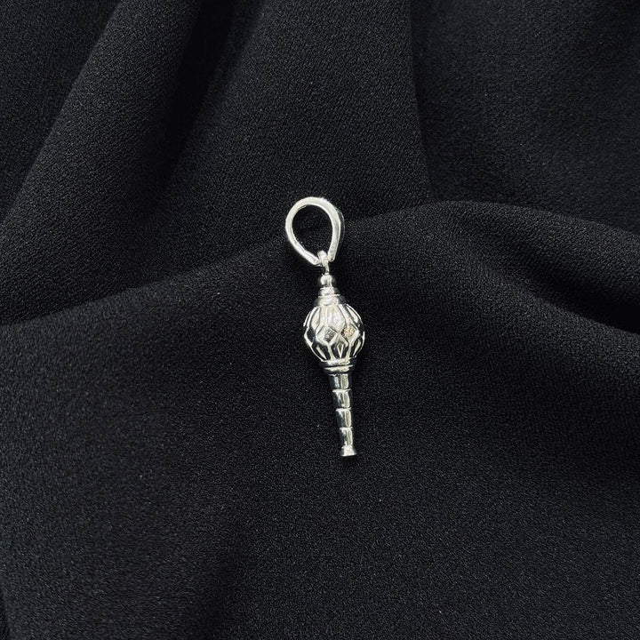 Sterling Hanuman Gada Pendant-1pc