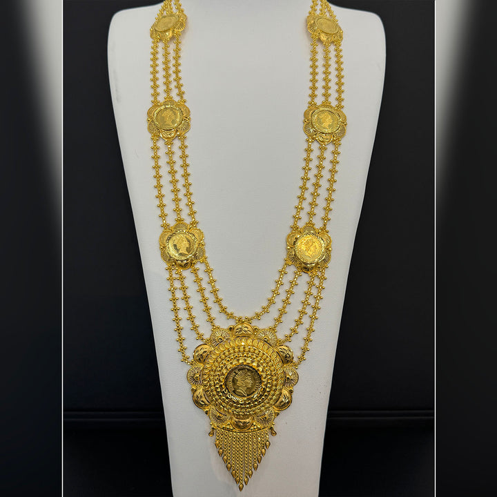 24K YG Coin Necklace-1pc