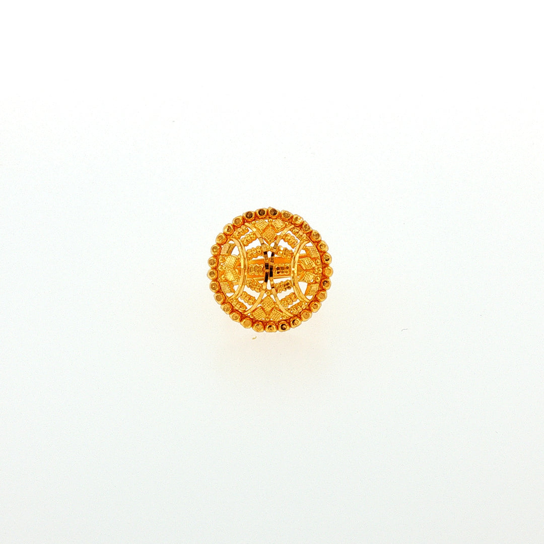 22K YG Baby adjustable Ring-1pc