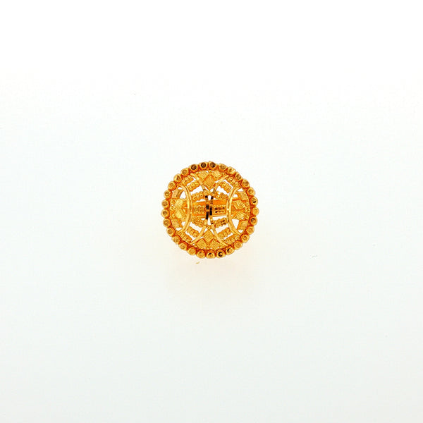22K YG Baby adjustable Ring-1pc