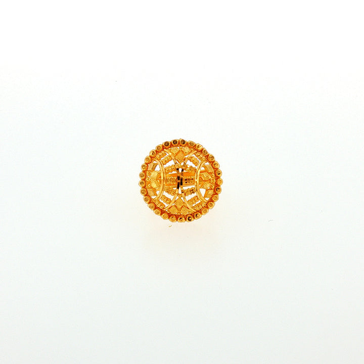 22K YG Baby adjustable Ring-1pc