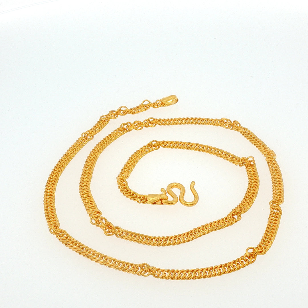 24K YG Fancy Chain-1pc