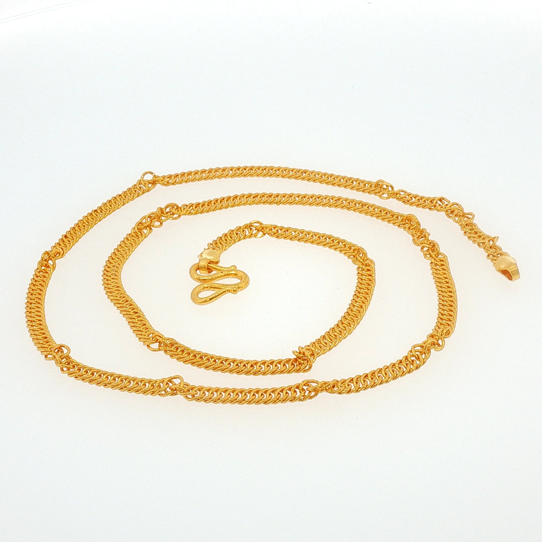 24K YG Fancy Chain-1pc