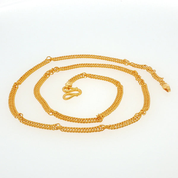 24K YG Fancy Chain-1pc