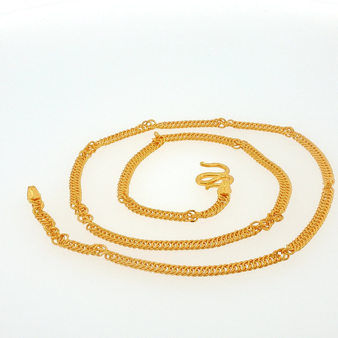 24K YG Fancy Chain-1pc