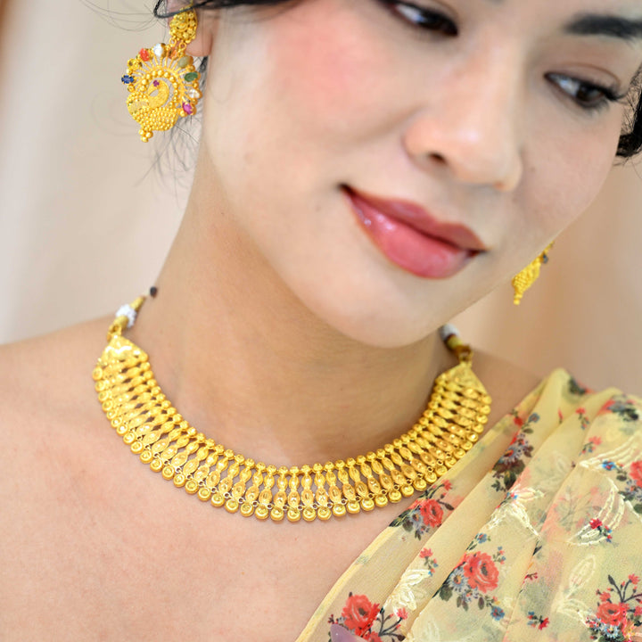 24K YG Fancy Necklace-1pc
