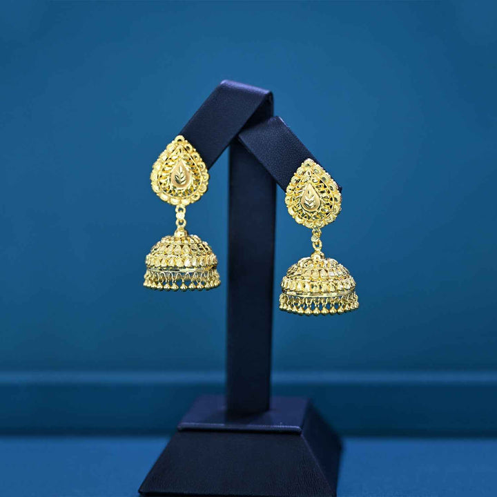24K YG Pinjada Earring-1pair