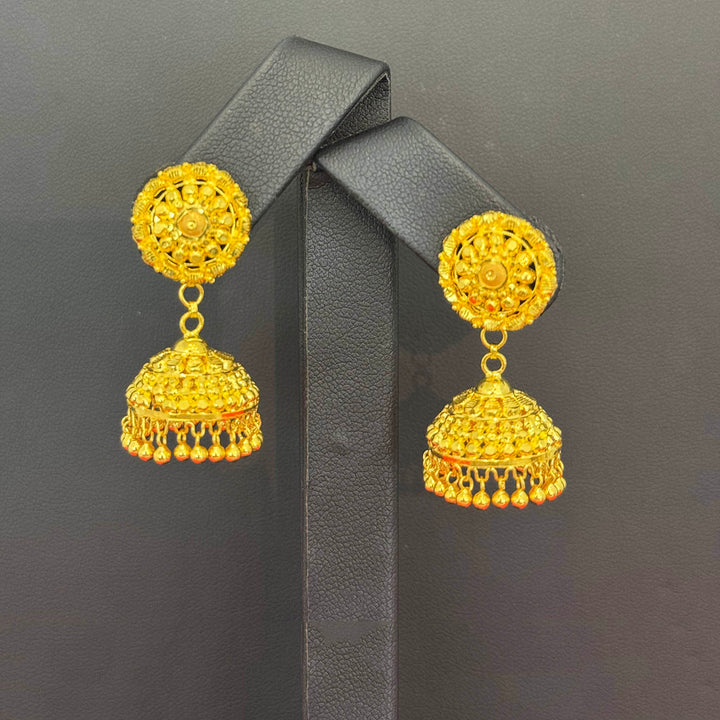 24K YG Pinjada Earring-1pair
