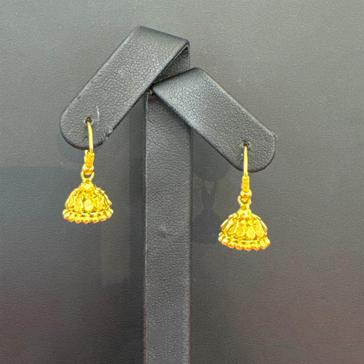 24K YG Pinjada Earring-1pair
