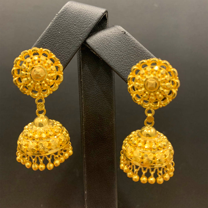 24K YG Pinjada Earring-1pair