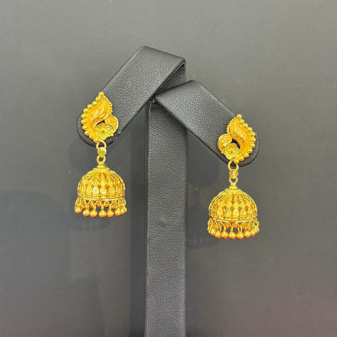 24K YG Pinjada Earring-1pair