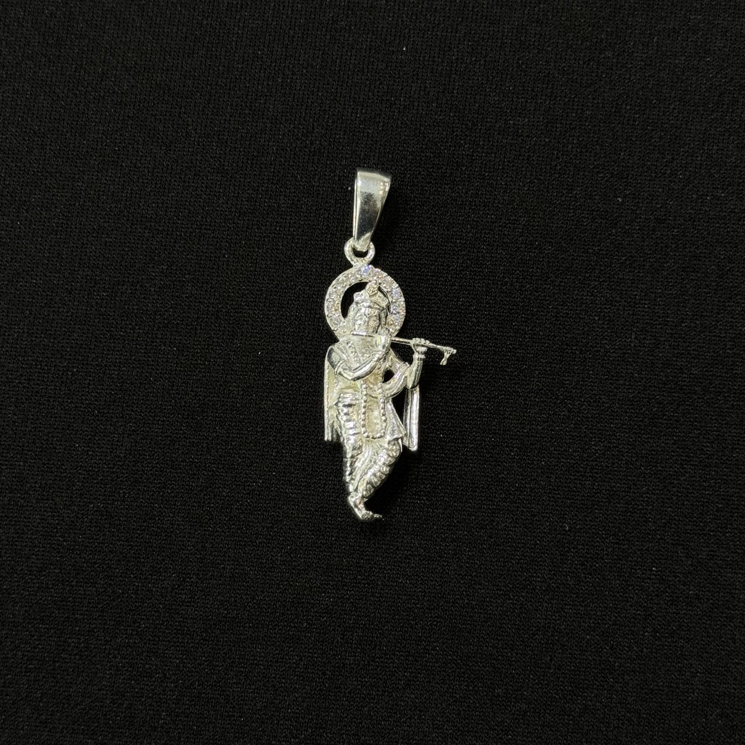 Silver Krishna Pendant-1pc
