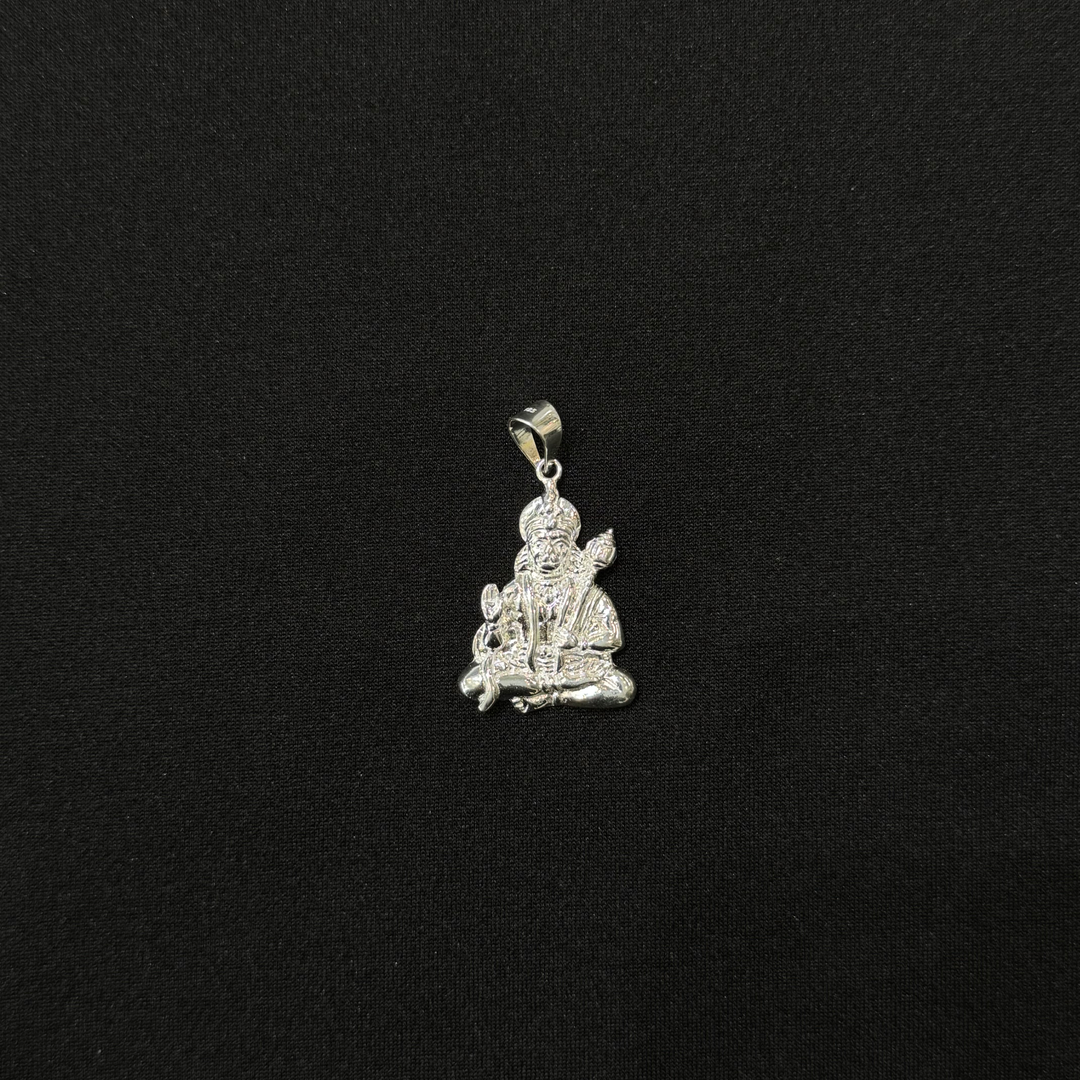 Silver Hanuman Pendant-1pc